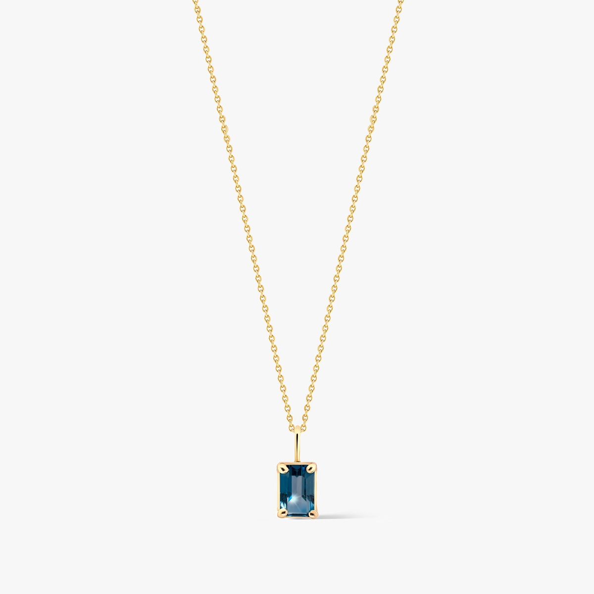 Arany medál London Blue topázzal