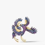 Prelude Paradise Birds ezüst bross