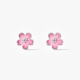 Flowers Cseresznyevirág ezüst fülbevaló