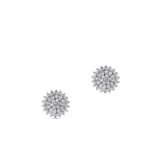 Ezüst fülbevaló cirkóniával