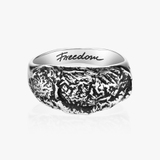 FREEDOM ELEMENTS ezüstgyűrű
