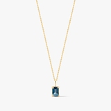 Arany medál London Blue topázzal