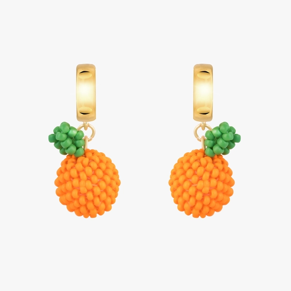 Picky Pica Orange Drop fülbevaló