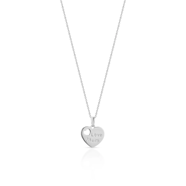 Ezüstmedál ''Love Mum'' felirattal