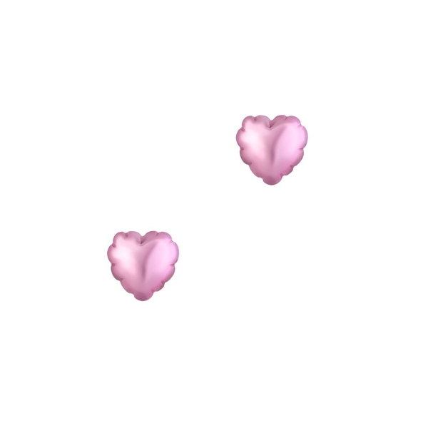 Pink Hearts Princess Club fülbevaló