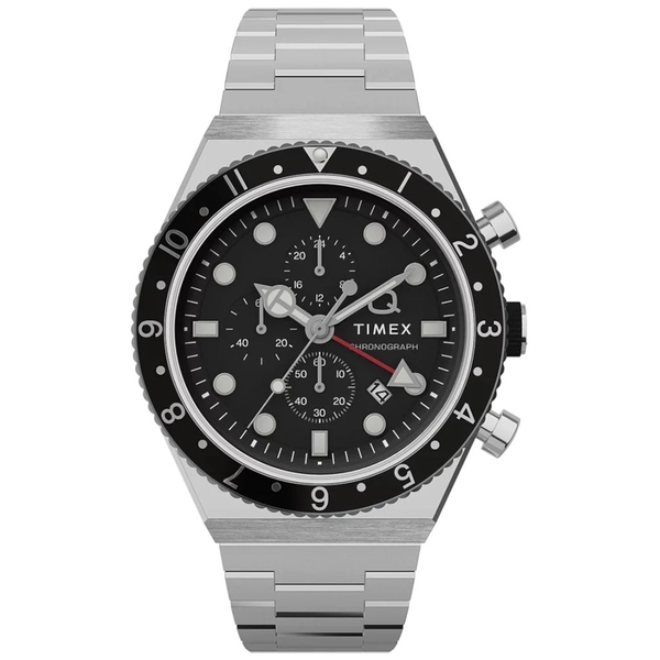TIMEX Q Timex három időzónás ÓRA - TW2V69800