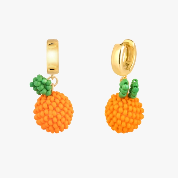 Picky Pica Orange Drop fülbevaló