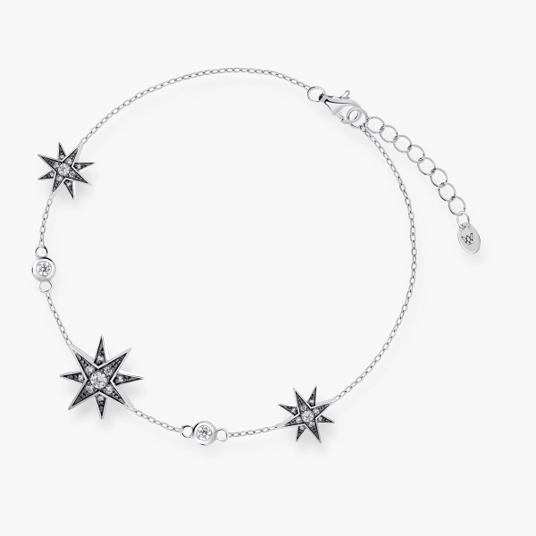Royal Star ezüst karkötő