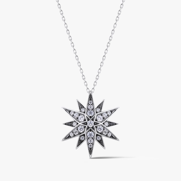 Royal Star ezüst bross