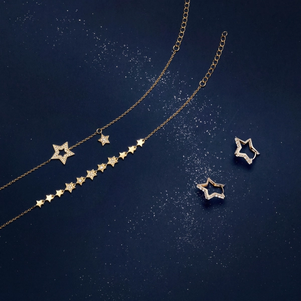Little Star ezüst karkötő