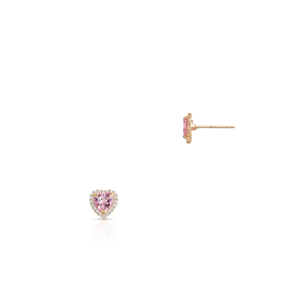 Lollipop arany fülbevaló