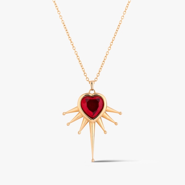 Picky Pica Love Fever Scarlet Radiance nyaklánc