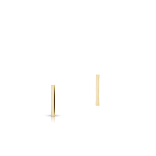 Minimalista arany fülbevaló
