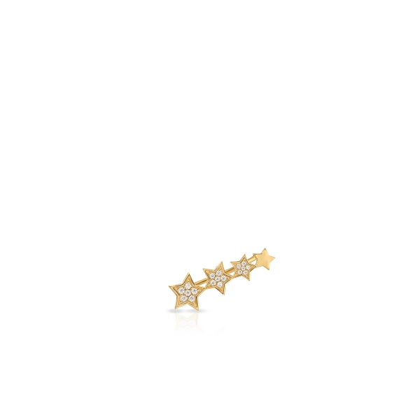 Little Star ezüst mono fülbevaló