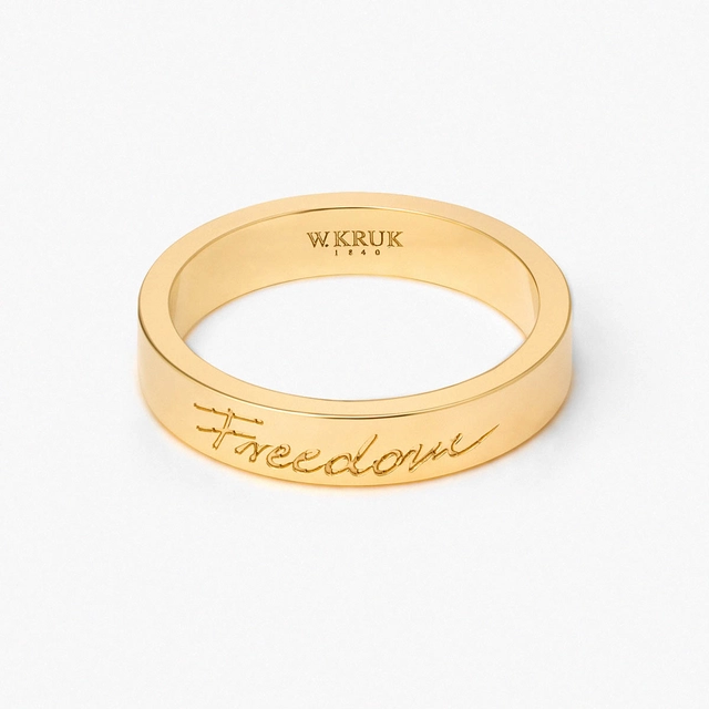 Freedom Forever ezüst gyűrű