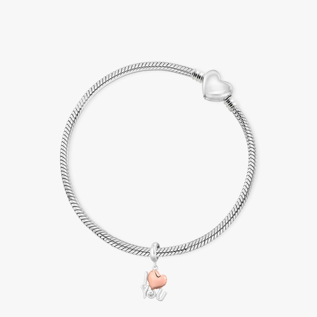 Lovely Beads ezüst charm