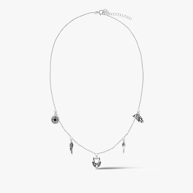 Freedom ezüst choker nyaklánc