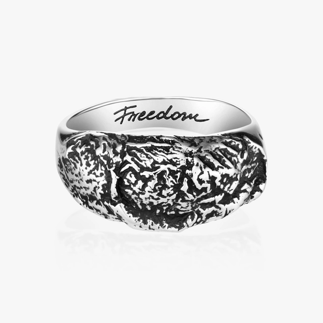 FREEDOM ELEMENTS ezüstgyűrű
